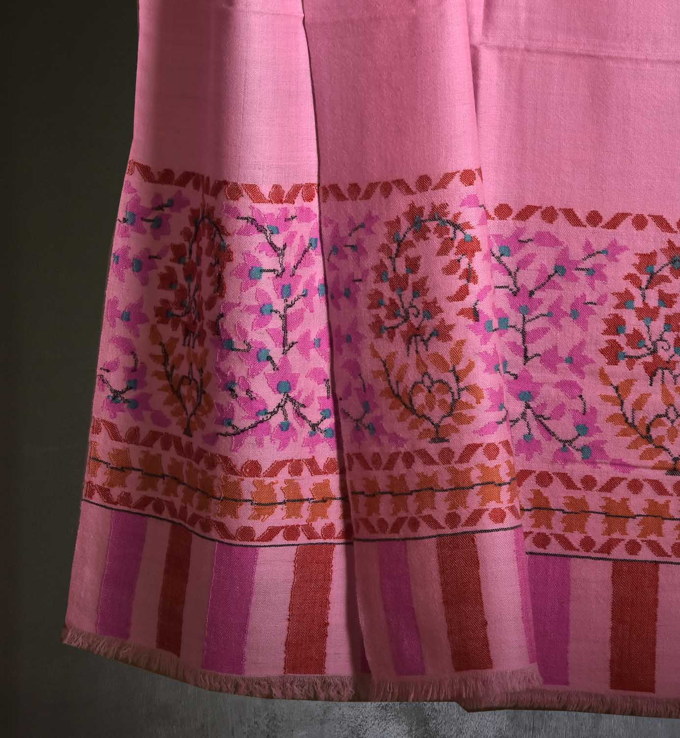 Blush Reverie | Kani Pashmina Shawl