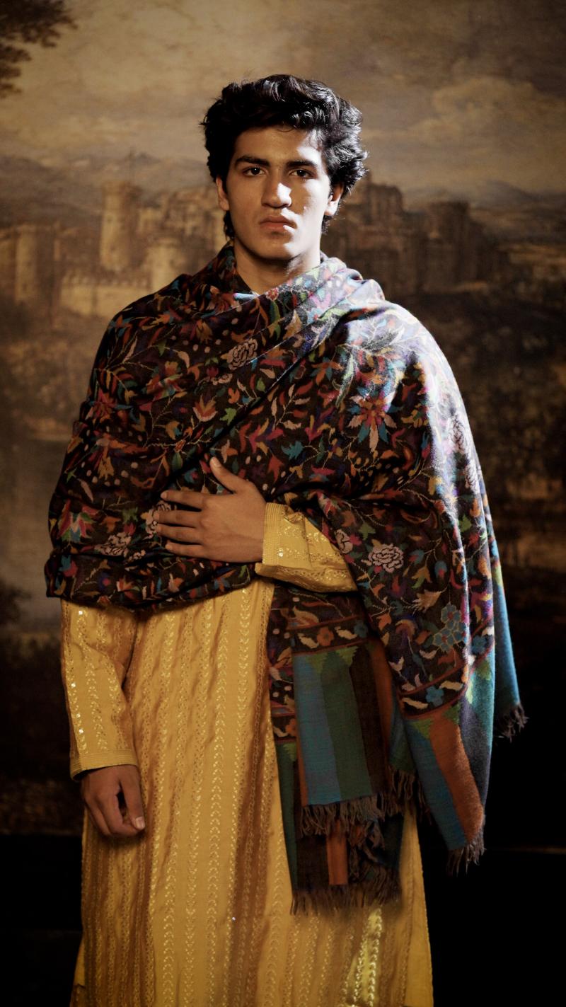 Sultan's - Handwoven Kani Pashmina Shawl